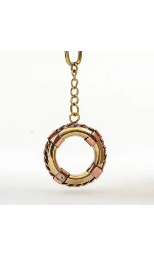 Pirinç Anahtarlık Model 5