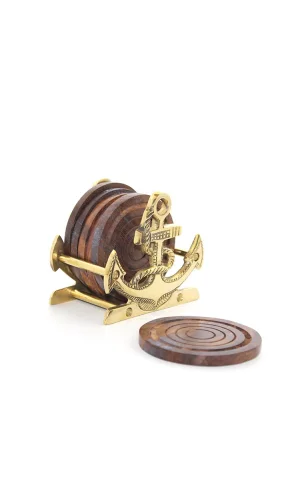 Pirinç Çapalı Bardak Altı Model 2