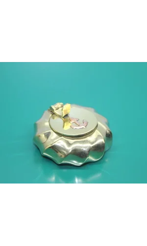 Pirinç Çapalı Kapaklı Küllük 6 Cm