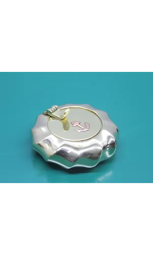 Pirinç Çapalı Kapaklı Küllük 7 Cm