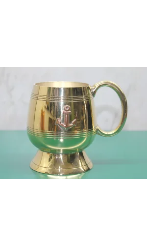 Pirinç Çapalı Kupa Bardak