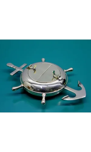 Pirinç Çapalı Ve Dümenli Küllük