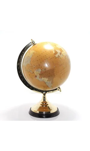 Pirinç Dünya Küre 47 Cm