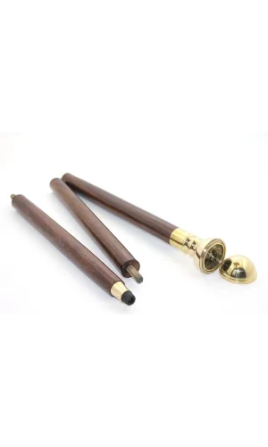 Pirinç Pusulalı Baston