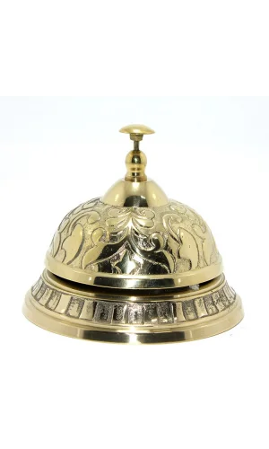 Pirinç Resepsiyon Çanı Model 1