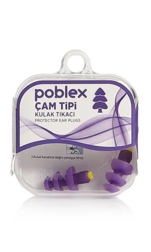 Poblex Çam Tipi Kulak Tıkacı - Large