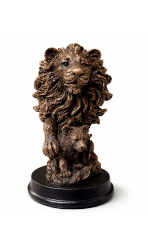 Polyester Aslan Büstü