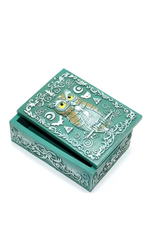 Polyester Baykuş Tasarımı Kutu