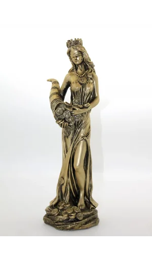 Polyester Bereket Tanrıçası Fortuna Figürü Model 1