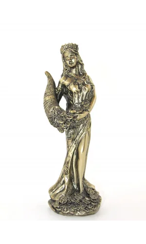 Polyester Bereket Tanrıçası Fortuna Figürü Model 3