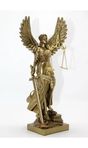 Polyester Kanatlı Adalet Biblosu