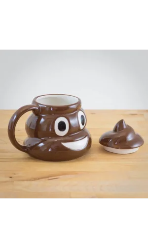 Poo Kaka Emoji Kupa Bardak