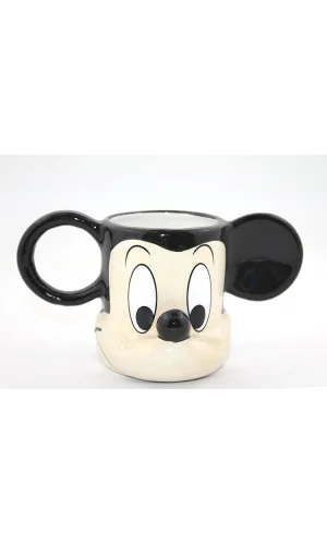 Porselen Mickey Mouse Kupa Bardak