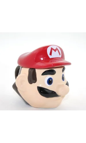 Porselen Süper Mario Kupa Bardak
