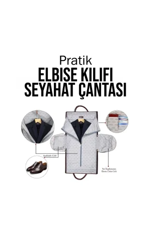 Pratik Elbise Kılıfı Seyahat Çantası