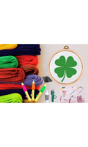 Punch Seti Nakış Seti Kasnaklı Kendin Yap Seti Seri 10