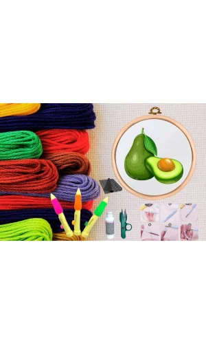 Punch Seti Nakış Seti Kasnaklı Kendin Yap Seti Seri 149