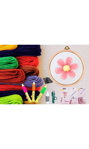 Punch Seti Nakış Seti Kasnaklı Kendin Yap Seti Seri 38