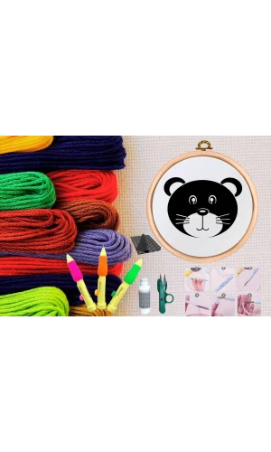 Punch Seti Nakış Seti Kasnaklı Kendin Yap Seti Seri 59