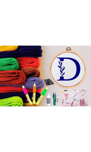 Punch Seti Nakış Seti Kasnaklı Kendin Yap Seti Seri 64