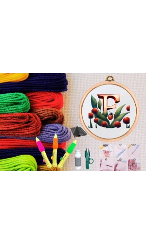 Punch Seti Nakış Seti Kasnaklı Kendin Yap Seti Seri 67