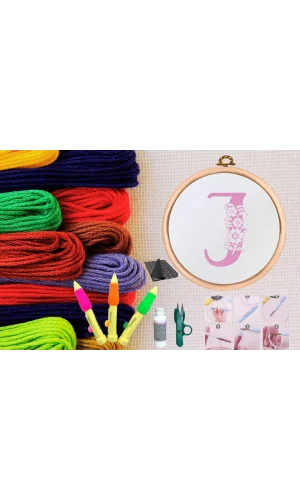 Punch Seti Nakış Seti Kasnaklı Kendin Yap Seti Seri 74