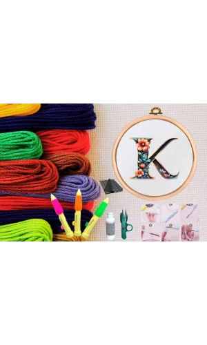 Punch Seti Nakış Seti Kasnaklı Kendin Yap Seti Seri 76