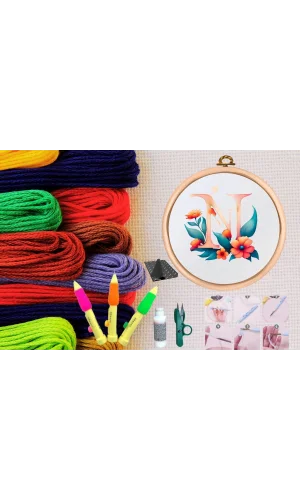 Punch Seti Nakış Seti Kasnaklı Kendin Yap Seti Seri 81