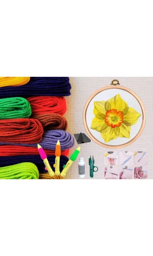 Punch Seti Nakış Seti Kasnaklı Kendin Yap Seti Seri 86