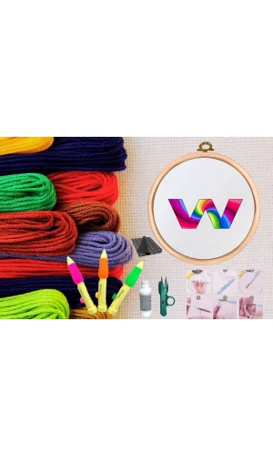 Punch Seti Nakış Seti Kasnaklı Kendin Yap Seti Seri 98