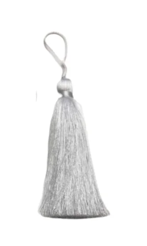 Püskül Tekli 10 cm 1 Adet Beyaz