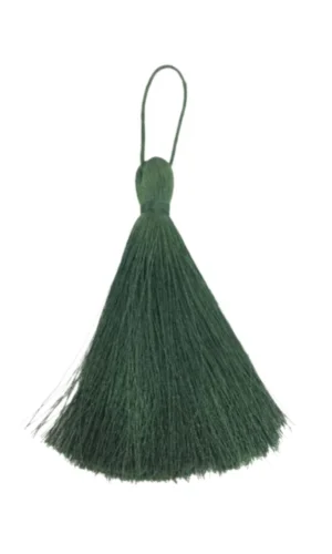 Püskül Tekli 10 cm 1 Adet Haki