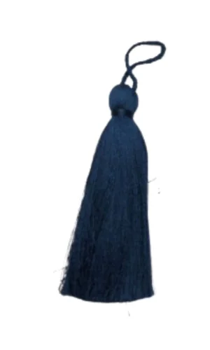 Püskül Tekli 10 cm 1 Adet Lacivert