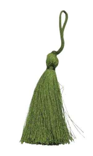 Püskül Tekli 10 cm 1 Adet Yeşil