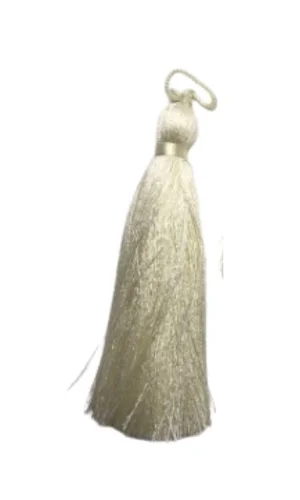 Püskül Tekli 5 cm 1 Adet Krem