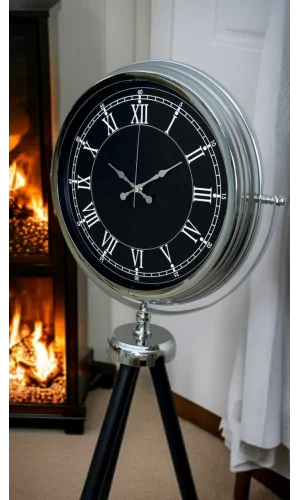 Regal Krom Tripod Ayaklı Saat
