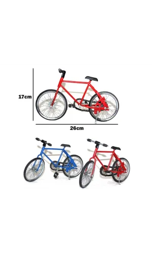 Renkli Metal Bisiklet Küçük Boy