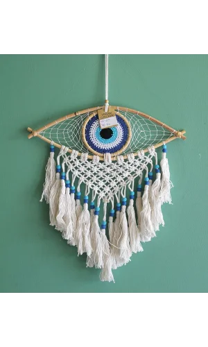 Rüya Kapanı Dream Catcher Göz Tasarımı Model 2