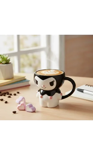Sanrio Kuromi Kapaklı Kupa