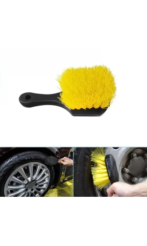 Sarı Jant Temizleme Fırçası