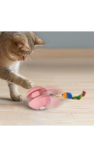 Şarjlı Hareketli Kedi Topu Oyuncak