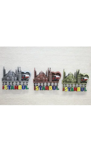 Sarkaçlı İstanbul Temalı Magnet - Model 2