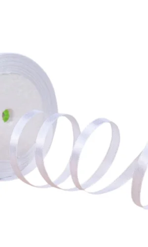 Saten Kurdele 1 cm 10 Metre Füme