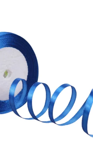 Saten Kurdele 2 cm 10 Metre İndigo