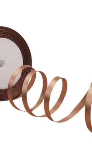 Saten Kurdele 3 cm 10 Metre Vizon