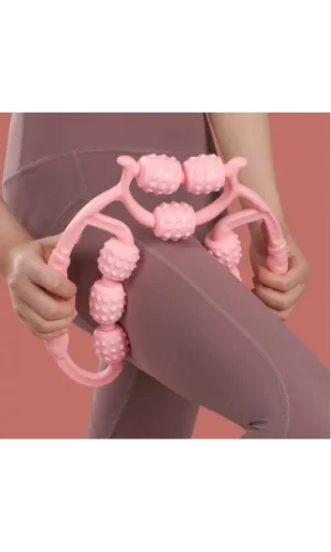 Selülit Masaj Aleti 9 Tekerlekli Lenf Drenaj Rulosu