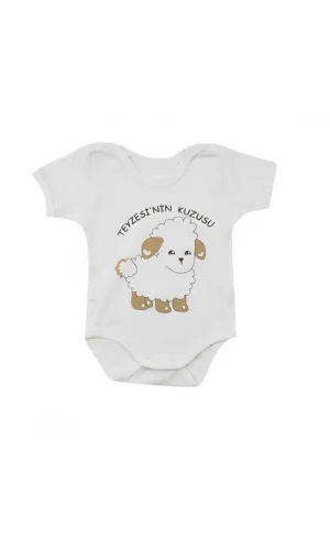 Sema Baby Teyzesinin Kuzusu Kısa Kol Body 0-3 Ay