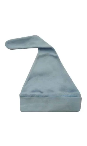 Sema Baby Üstten Bağcıklı Şapka - Mavi