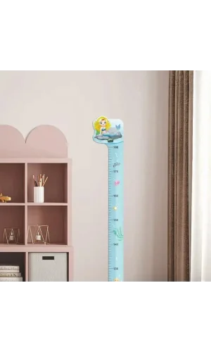 Sevimli Deniz Kızı Boy Ölçüsü Sticker
