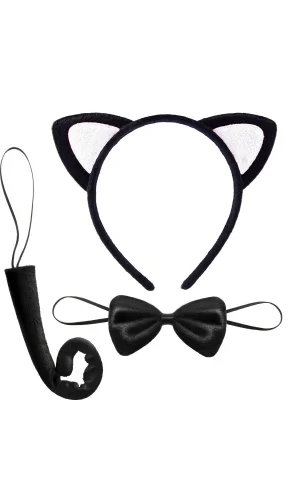 Sevimli Kedi Kostüm Seti